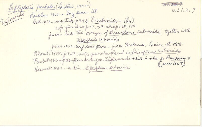 index card