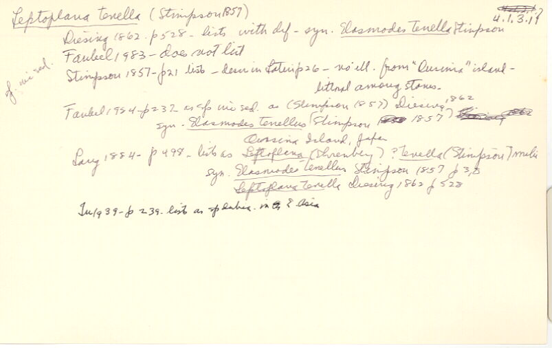 index card