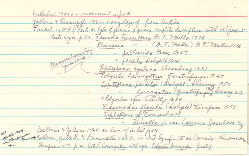 index card