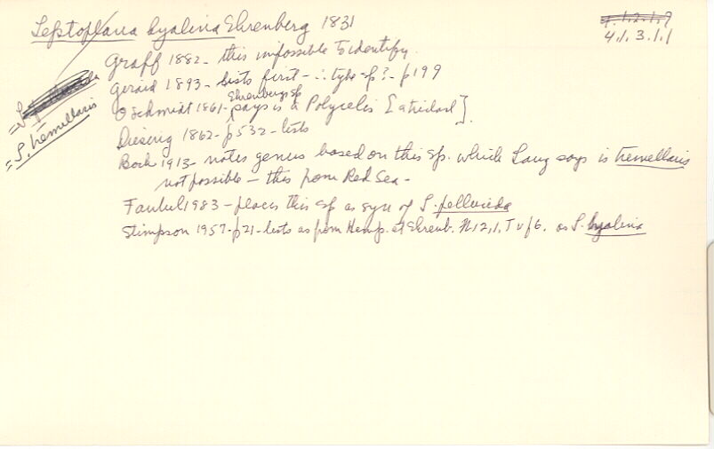 index card