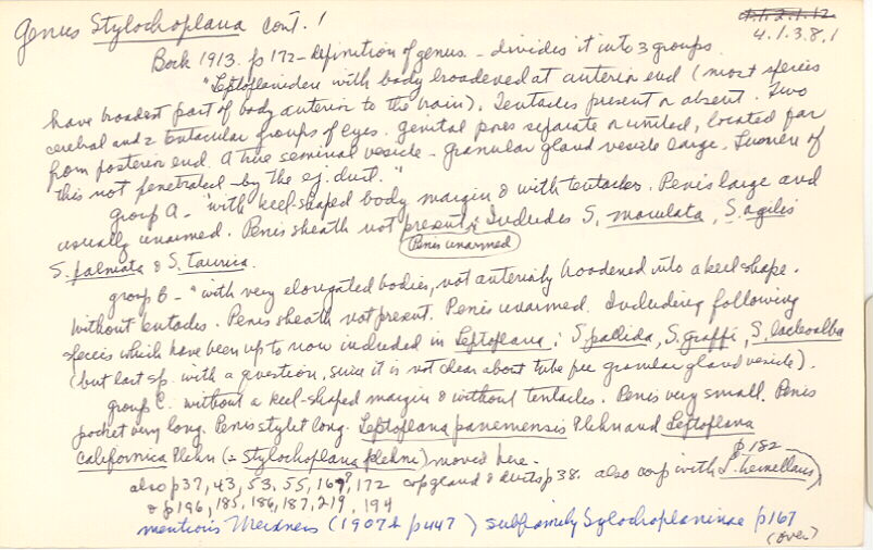 index card
