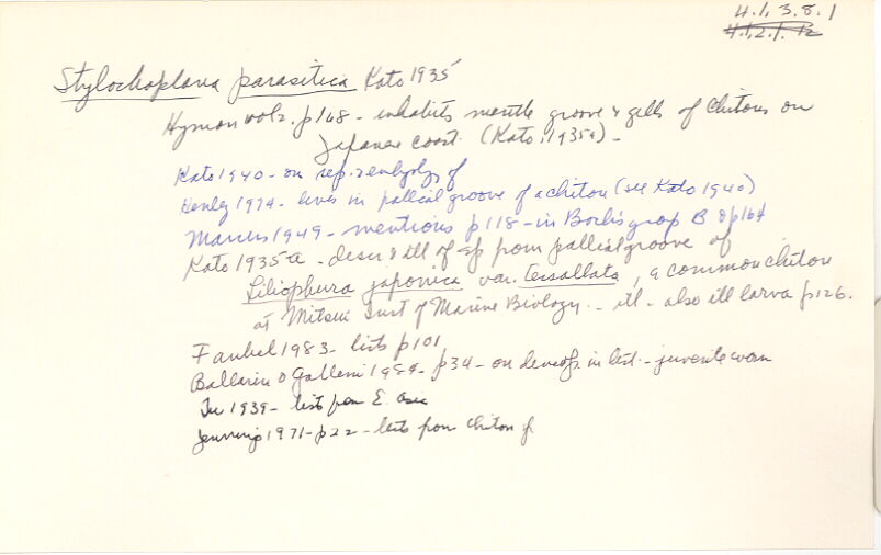 index card