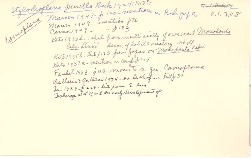 index card