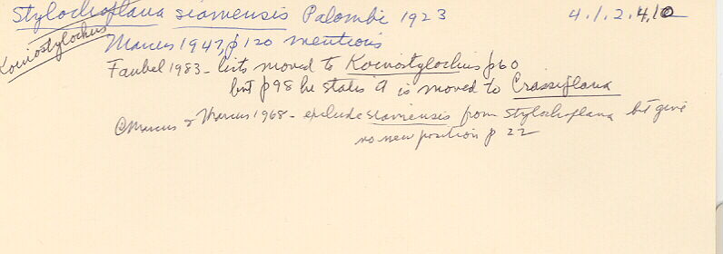 index card