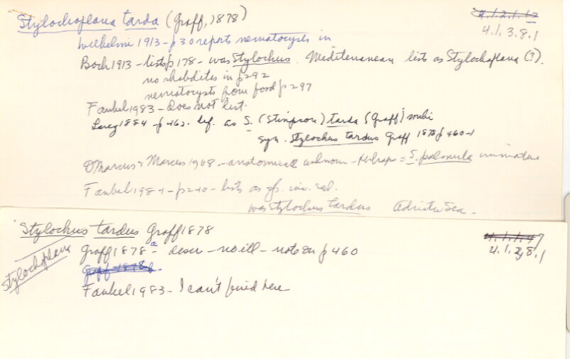 index card
