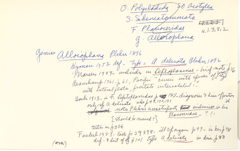 index card