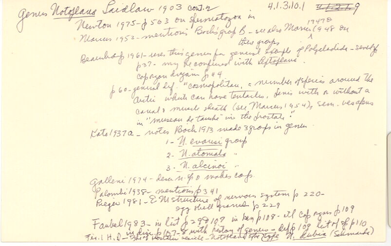 index card