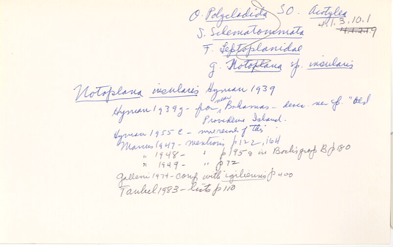 index card