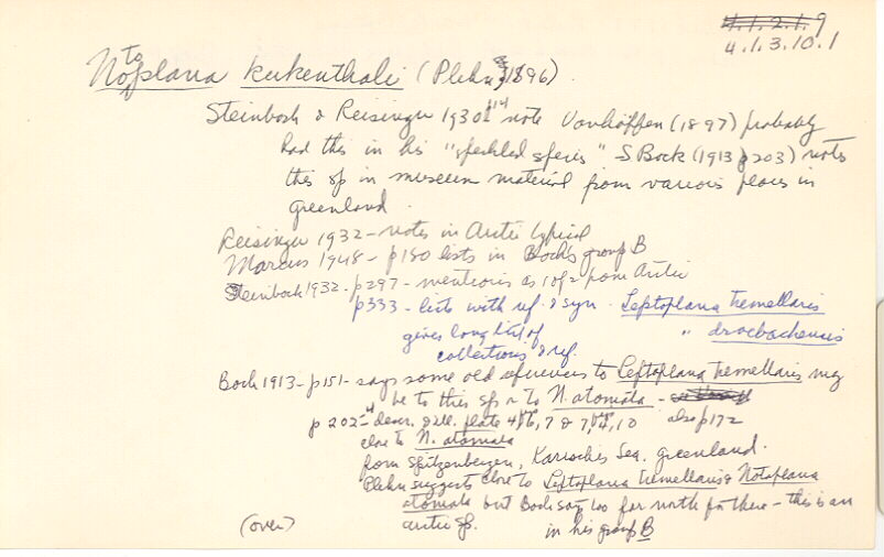 index card