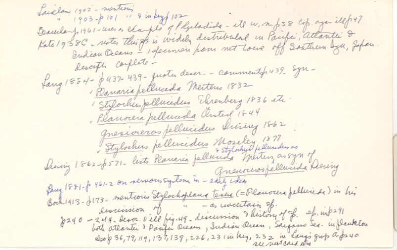 index card