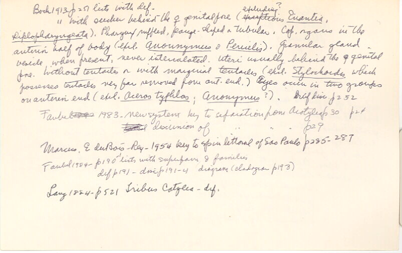 index card