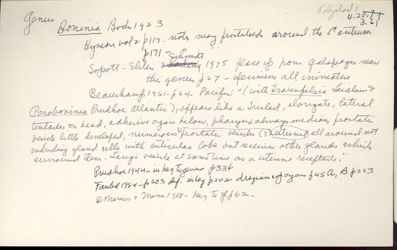 index card