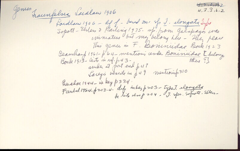 index card