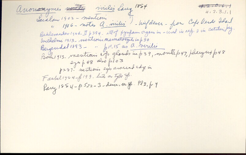 index card