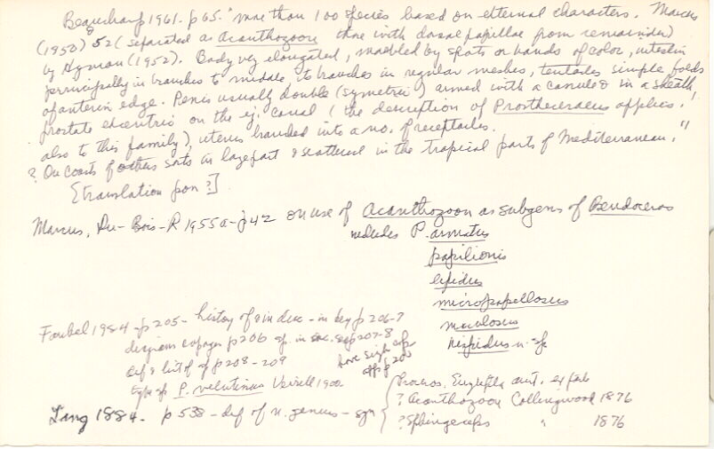 index card