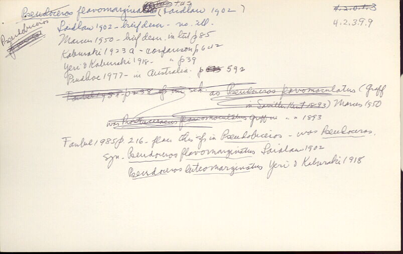 index card