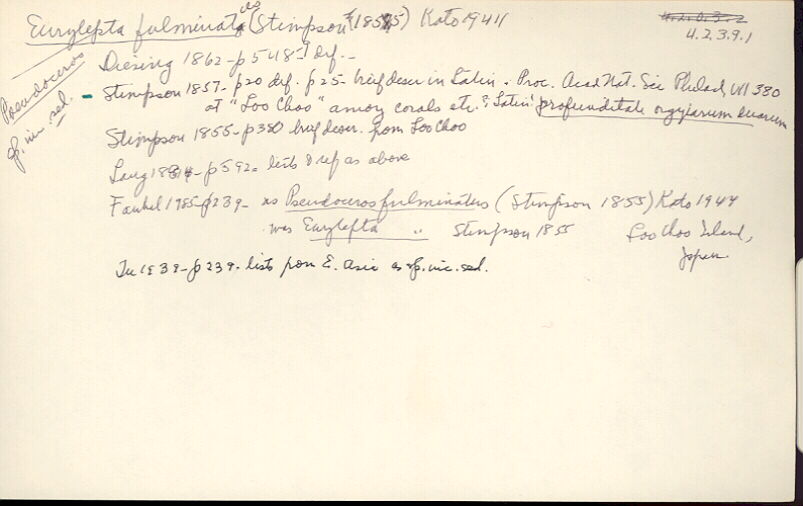 index card
