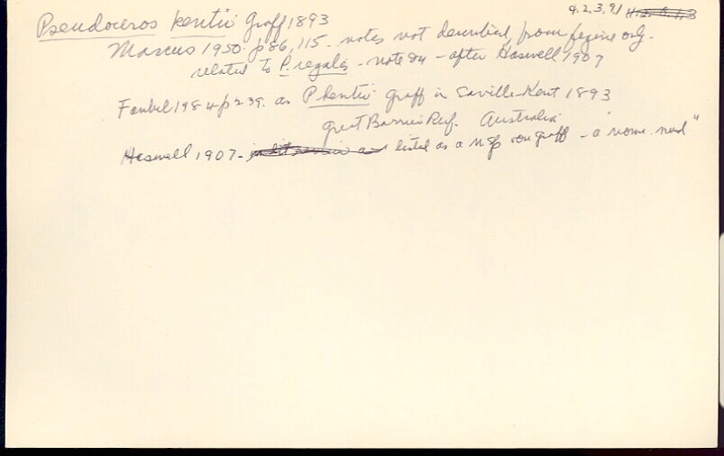index card