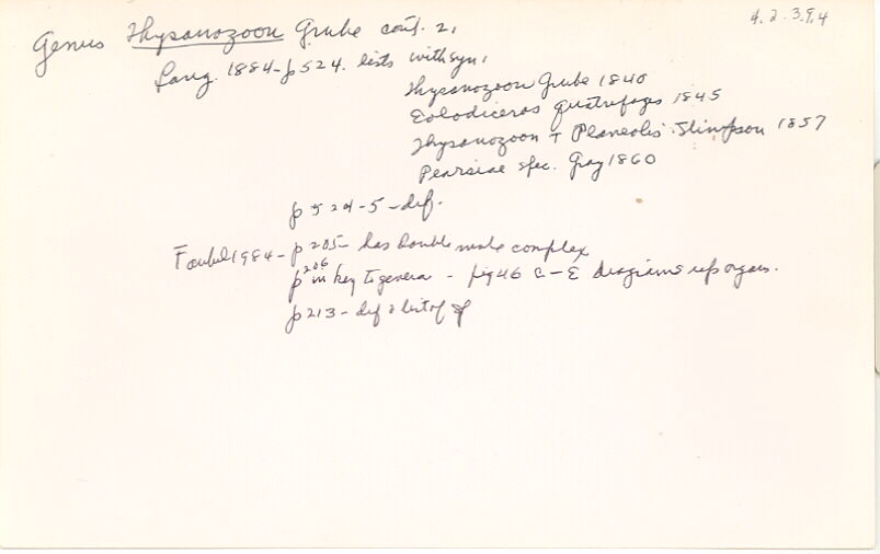 index card