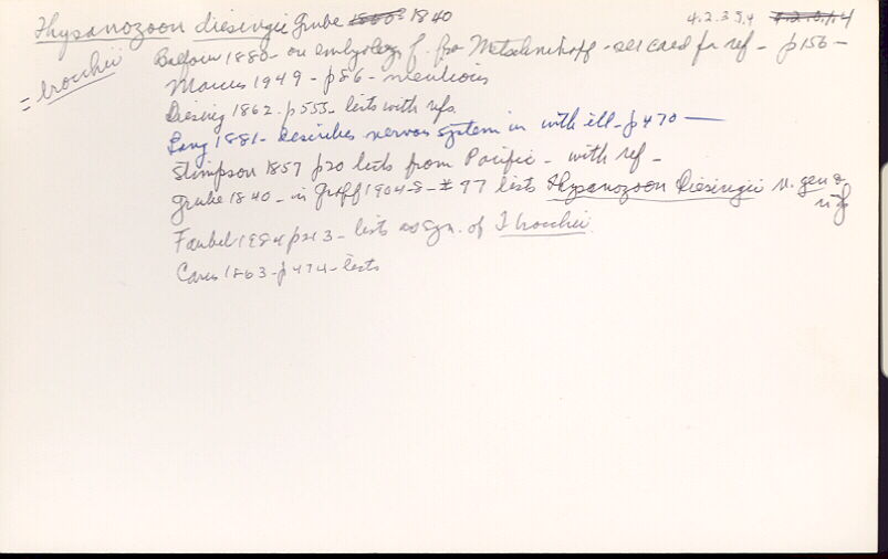 index card