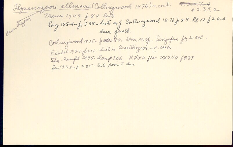 index card