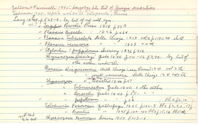 index card