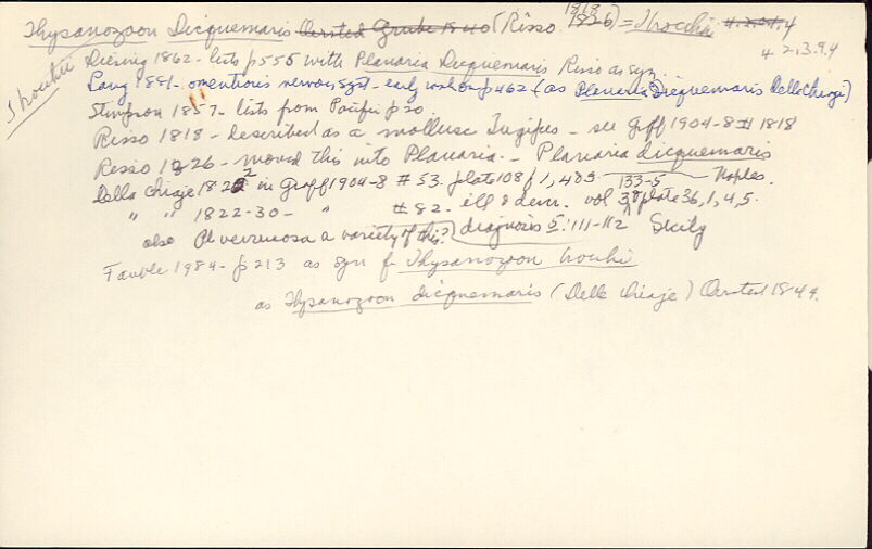 index card
