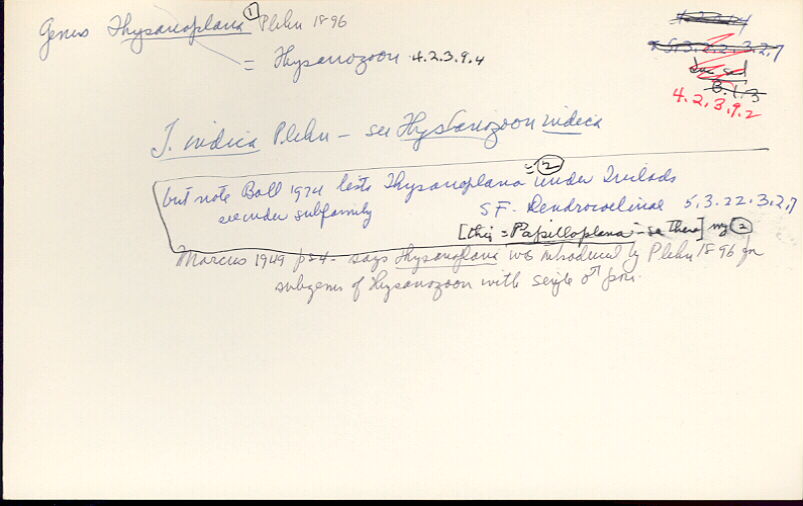 index card