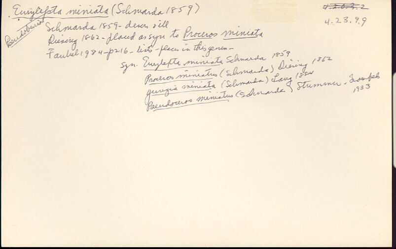 index card
