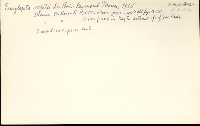 index card