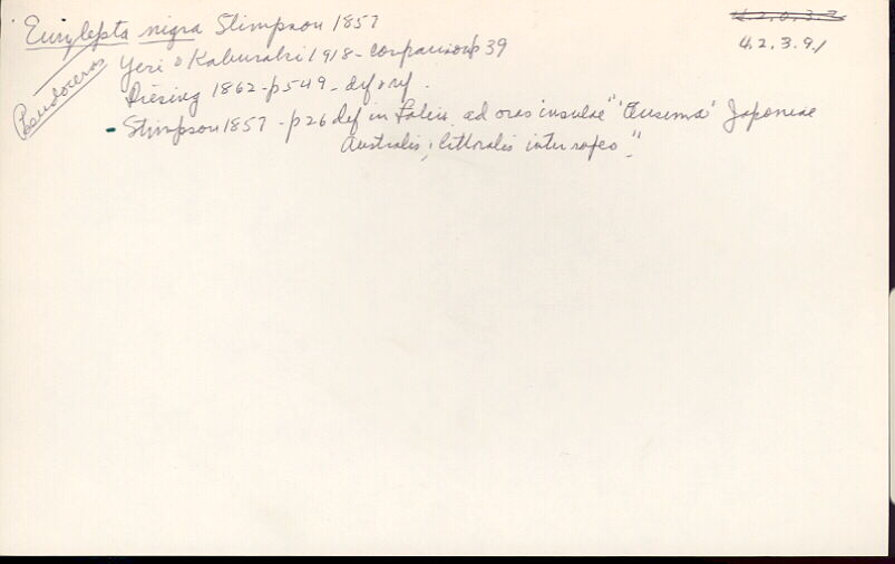 index card