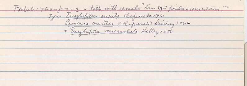 index card