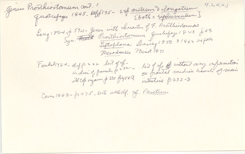 index card