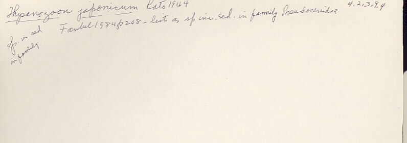 index card