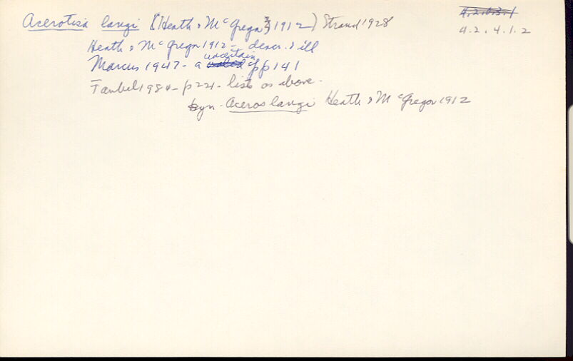 index card