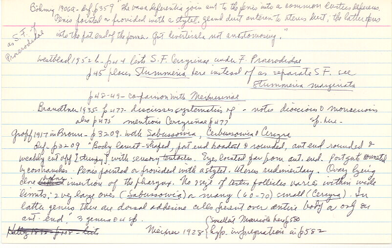 index card