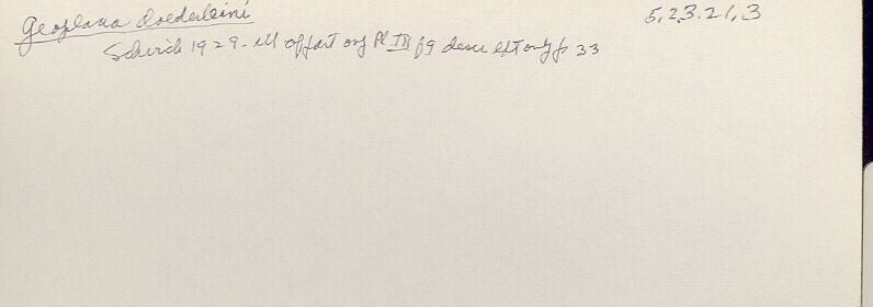 index card