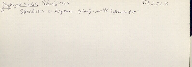 index card