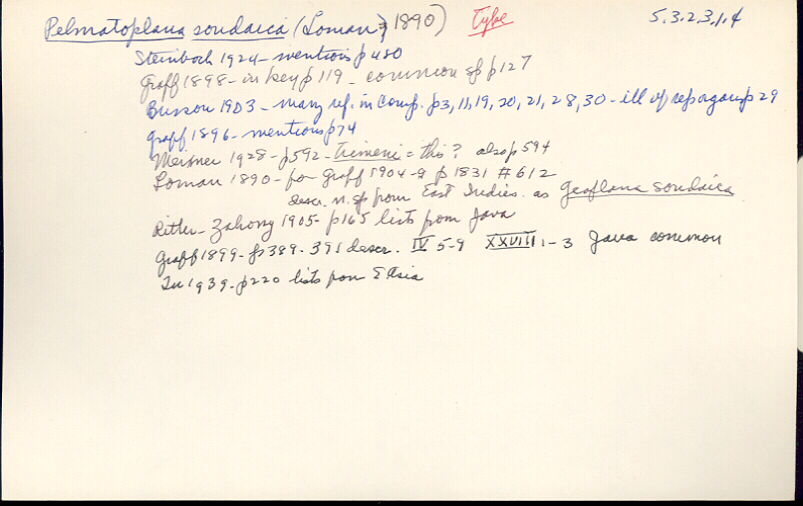 index card