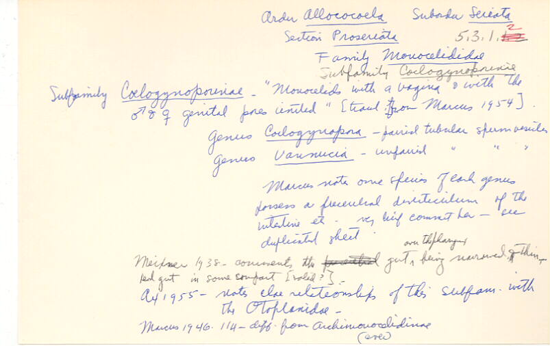 index card