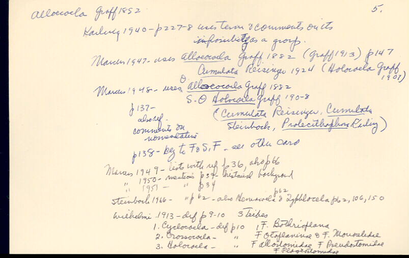 index card