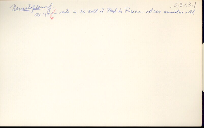 index card