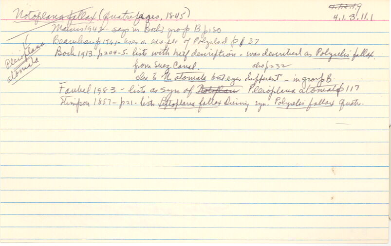 index card