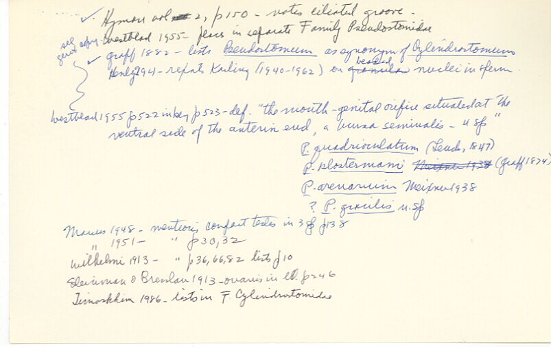 index card