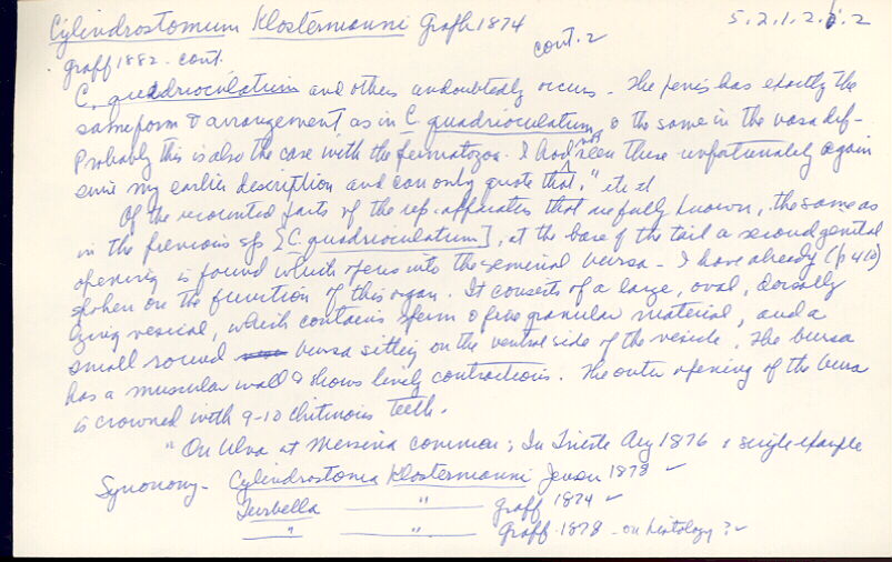 index card