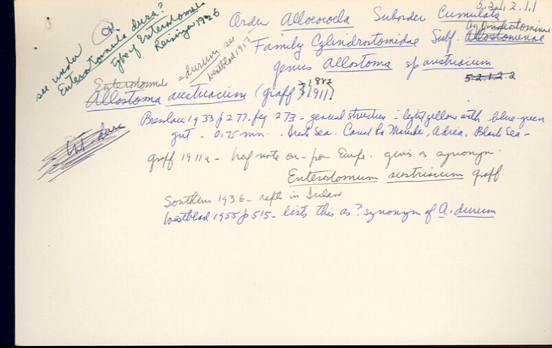 index card