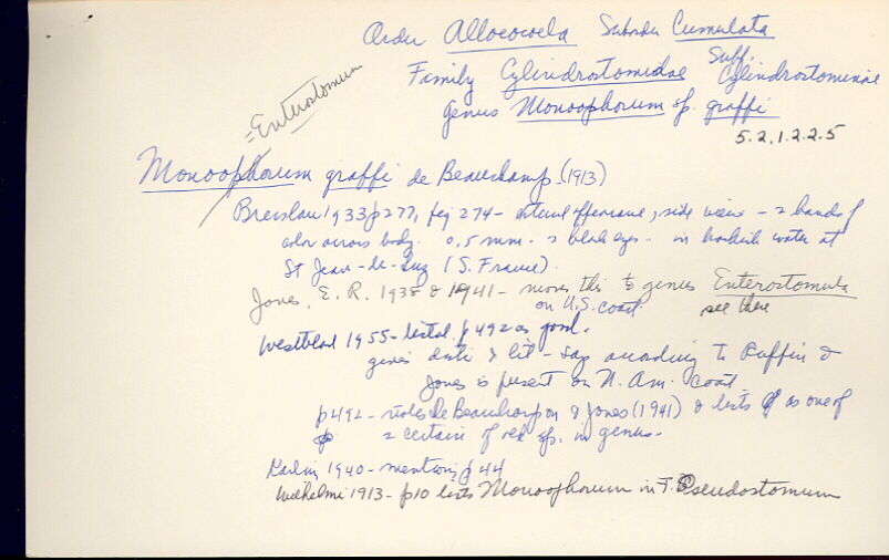 index card