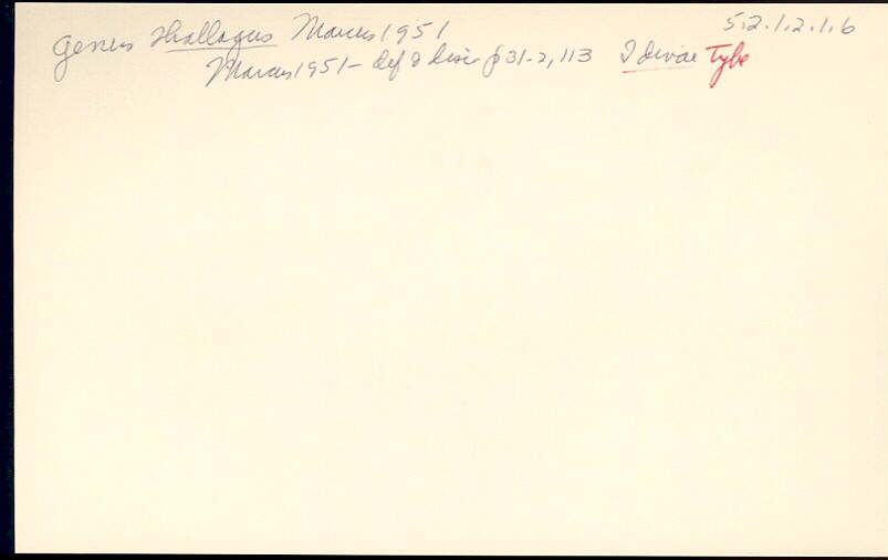 index card