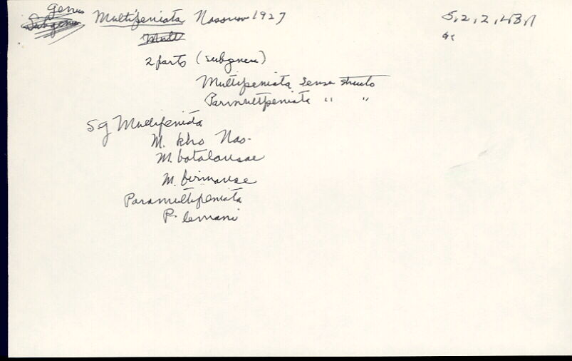 index card