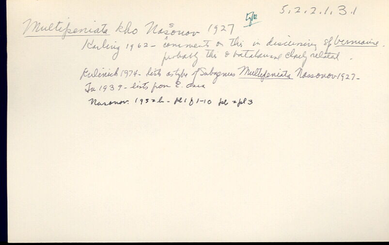 index card